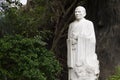 Statue of Thich Quang Duc a Vietnamese Buddhist monk who burned