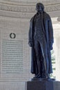 Statue of Thomas Jefferson in the Jefferson Memorial Royalty Free Stock Photo