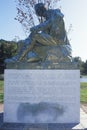 Statue of Thomas Paine, author of Common Sense, Morristown, New Jersey Royalty Free Stock Photo