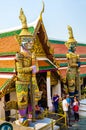 Statue of Thotsakhirithon, giant demon, Wat Phra Kaew Palace, Bangkok