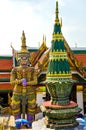 Statue of Thotsakhirithon, giant demon, Wat Phra Kaew Palace, Bangkok