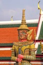 Statue of Thotsakhirithon, giant demon, Wat Phra Kaew Palace, Bangkok