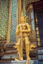 Statue of a Thotsakhirithon in the kings palace in Bangkok