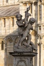 Statue of the three angels in the Square of Miracles Pisa, Italy