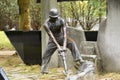 Statue, three gorges museum area, China.