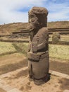 Statue in Tiahuanaco, Bolivia