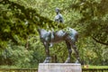 Statue tiergarten park berlin germany Royalty Free Stock Photo