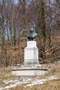 A Statue to the Composer Wolfgang Amadeus Mozart