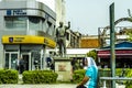 A statue to George Bush in Albania