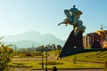 Monument of Issa Pliev in Vladikavkaz