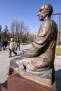 Statue to Manuel de Falla in bronze