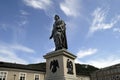 Statue to Mozart in the town of Salzburg in Austria