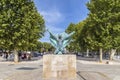 Statue to remember the massacre at the armenians by the turks