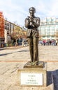 Statue to Spanish poet Federico Garcia Lorca in Madrid