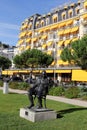 Statue to Vladimir Vladimirovich Nabokov in Montreux