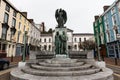 Statue in the town of Cobh to remember those who perished by the sinking of the Lusitania, and the cause of universal and lasting