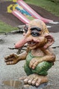 Statue of a traditional troll in Norway Royalty Free Stock Photo