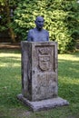 Statue tribute to Pepe Hierro by the neighbors of Cabezon de la Sal