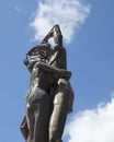 Statue at Two Lovers Point In Guam Royalty Free Stock Photo