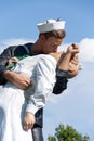 Statue of Unconditional Surrender on display in downtown Sarasota