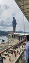 Statue of Unity Phot Daytime Gujarat Royalty Free Stock Photo