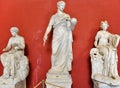 Statue Urania in Vatican museum. Rome, Italy. Royalty Free Stock Photo