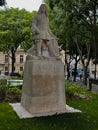 Statue of Vauban in Paris Royalty Free Stock Photo