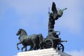 Statue of Victory driving the quadriga Royalty Free Stock Photo