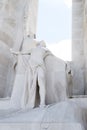 Statue on the Vimy Ridge Memorial, France Royalty Free Stock Photo
