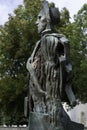 Statue Vincent van Gogh by the sculptor Zadkine in Auvers-sur-Oise