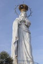 Statue of the Virgin of the Immaculate Conception in JunÃÂ­n, Peru Royalty Free Stock Photo