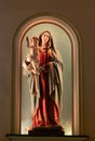 Statue of the Virgin Mary and Baby Jesus Royalty Free Stock Photo