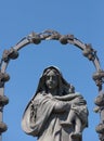 Statue of virgin Mary with baby Jesus in Vienna Royalty Free Stock Photo