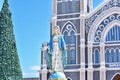Statue of Virgin Mary at Cathedral of Immaculate Conception