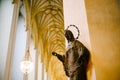 Statue of the Virgin Mary in the Frauenkirche cathedral. Munich