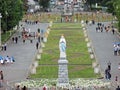 A Statue of Virgin Mary Our Lady of Lourdes France