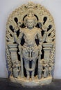 Statue of Vishnu from 12th-13th century exposed in the Prince of Wales Museum in Mumbai