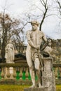 Statue of Vulcan in the Jardin du Luxembourg, Paris, France