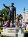 Walt Disney at the Magic Kingdom