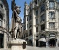 Statue of a Warrior in Porto