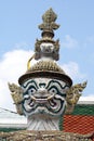 Statue, Wat Phra kaeo, Bangkok, Thailand