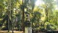 The statue in Wat Umong, Chiang Mai