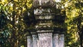 The statue in Wat Umong, Chiang Mai