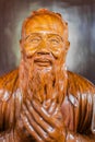 Statue Wen Miao confucius temple shanghai china Royalty Free Stock Photo