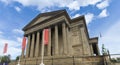 A Statue of William Earle Outside St. Georges Hall, Liverpool, England Royalty Free Stock Photo