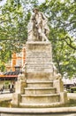 Statue of William Shakespeare in Leicester Square, London Royalty Free Stock Photo