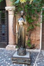 Statue of William Shakespeare's Juliet in Verona Italy