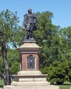 Statue of William Shakespeare in Tower Grove Park