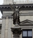 Statue of winged Nike