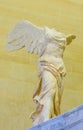 The statue of the winged Victory of Samothrace